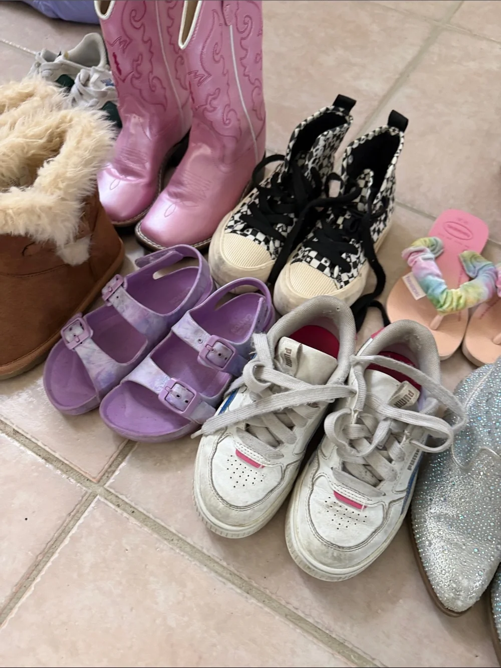 Assorted Kids Shoes Lot bundle toddler size 10-12 @@@@